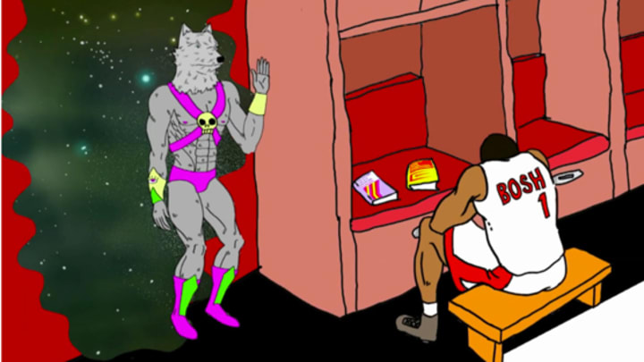 Chris Bosh Defeated the Sorceress and Saved Miami, the World and the Internet, NBD Chris Bosh Defeated the Sorceress and Saved Miami, the World and the Internet, NBD