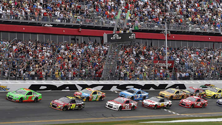 Danica leads historic lap, finishes 8th at Daytona 500