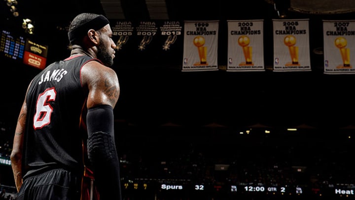 Heat's LeBron James has raised his game when facing elimination