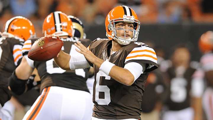 Brian Hoyer to start at QB for Browns in place of injured Brandon Weeden Brian Hoyer to start at QB for Browns in place of injured Brandon Weeden