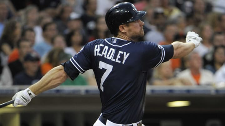 Padres third baseman Chase Headley: contract discussions a distraction Padres third baseman Chase Headley: contract discussions a distraction