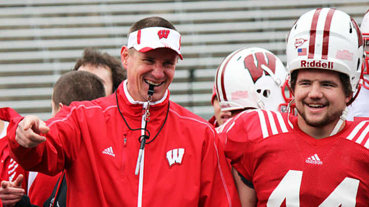 After settling in, Gary Andersen making his mark at Wisconsin