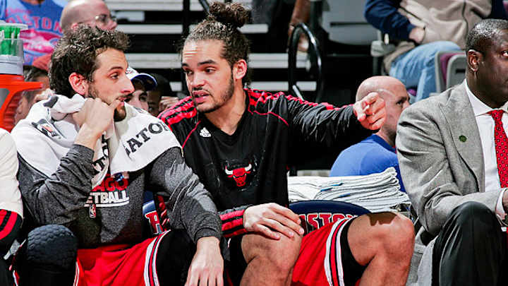 Injured foot puts Noah's status in question for Bulls