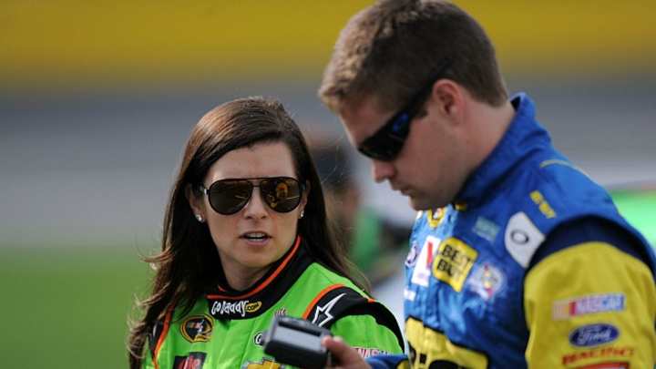Danica Patrick and Ricky Stenhouse Jr. make up