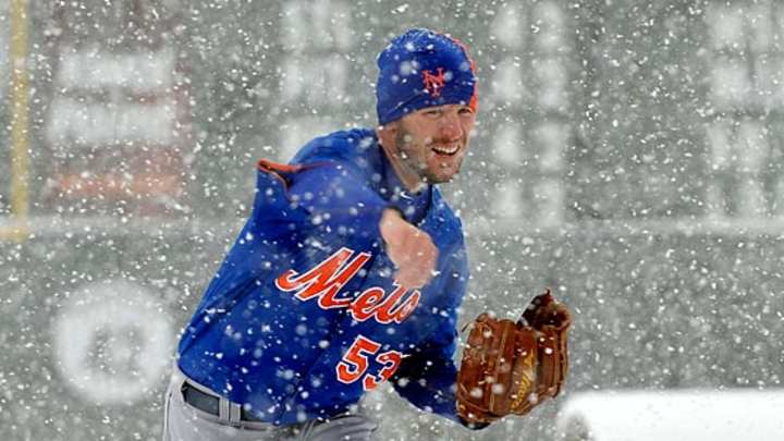 Baseball in the Snow