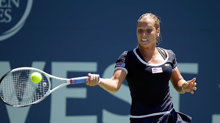 Dominika Cibulkova, Jamie Hampton reach Stanford semis
