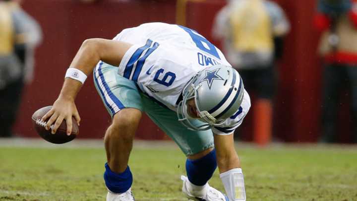 Jerry Jones, Jason Garrett disagree on the location of Tony Romo's injury