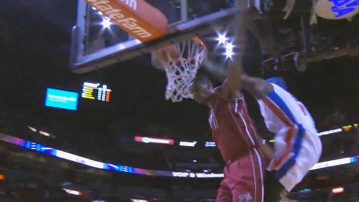 Video: Pistons' Josh Smith throws down poster dunk on Heat's Chris Bosh