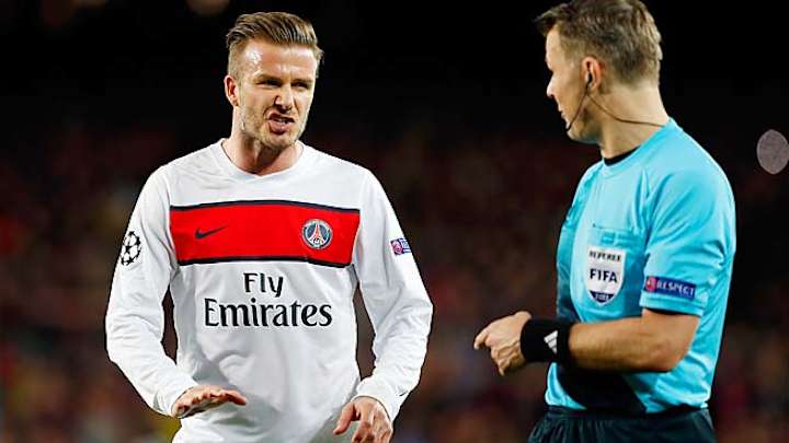 David Beckham suspended by French league's disciplinary committee