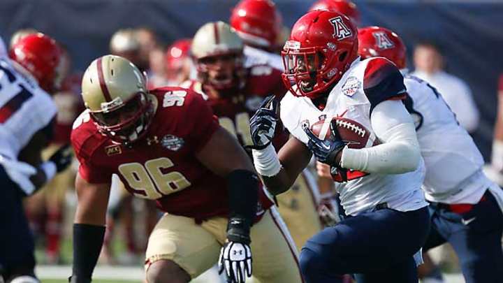Ka'Deem Carey, Arizona trounce Boston College in AdvoCare V100 Bowl Ka'Deem Carey, Arizona trounce Boston College in AdvoCare V100 Bowl
