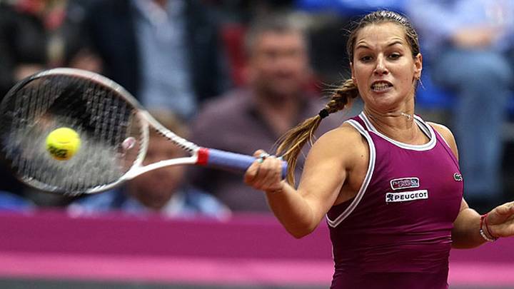 Slovakian women race to lead over Russia in Fed Cup semis Slovakian women race to lead over Russia in Fed Cup semis