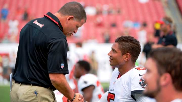 Josh Freeman's stock still free-falling in Tampa Bay; reportedly inactive Sunday