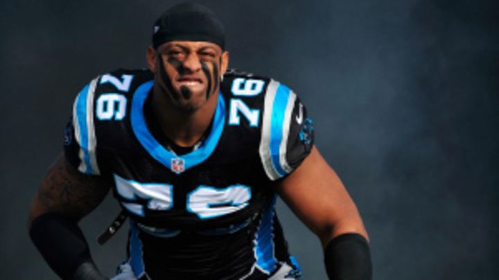 Panthers' Greg Hardy on 1-on-1 with LeBron James: 'I would dominate that dude'