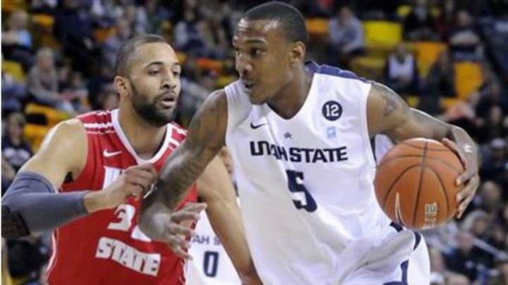Utah State center Jarred Shaw suspended indefinitely