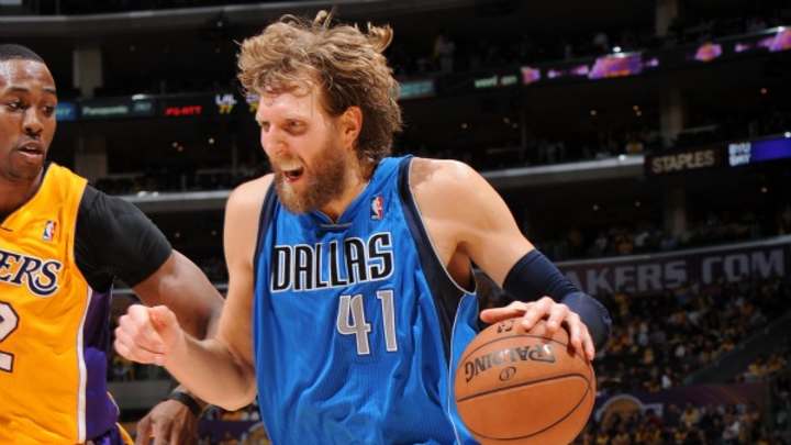 Dirk Nowitzki on Dwight Howard: 'We'd love to have him'