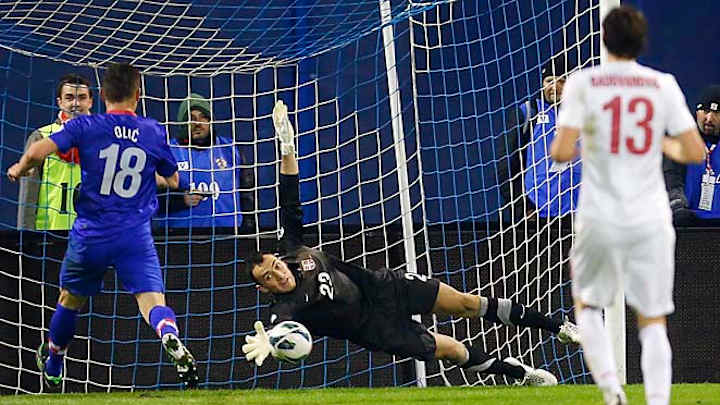 Croatia beats Serbia in tense World Cup qualifier