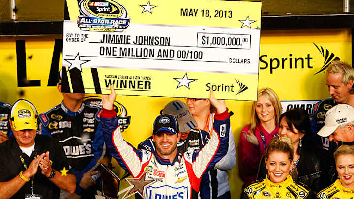 Jimmie Johnson gets record 4th All-Star win Jimmie Johnson gets record 4th All-Star win