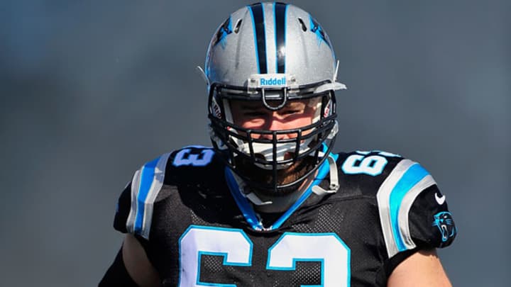 Panthers release starting guard Geoff Hangartner