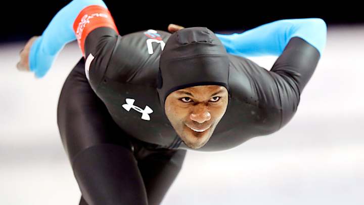 Veteran speedskater Shani Davis propelled by younger talent