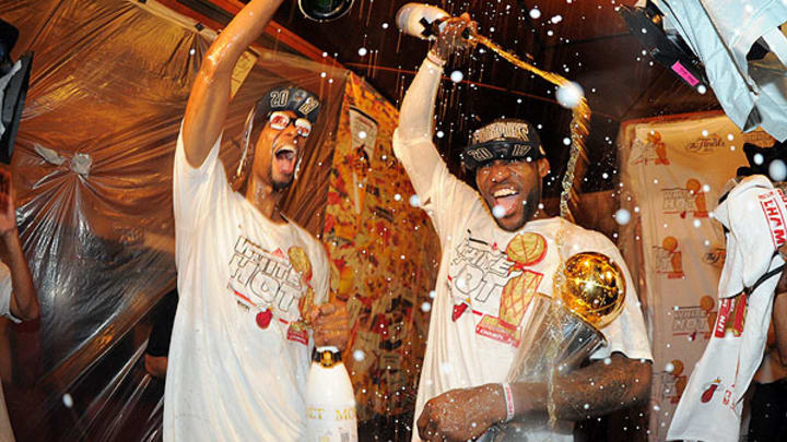 Photos: Heat celebrate 2012-13 title Photos: Heat celebrate 2012-13 title
