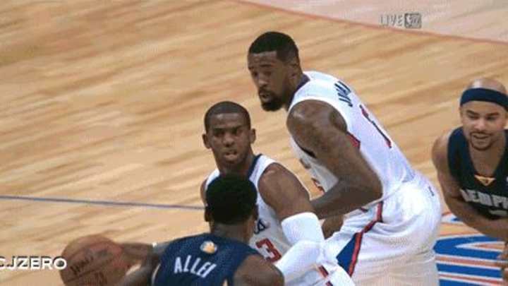 Grizzlies' Tony Allen suspended one game for kicking Clippers' Chris Paul in face
