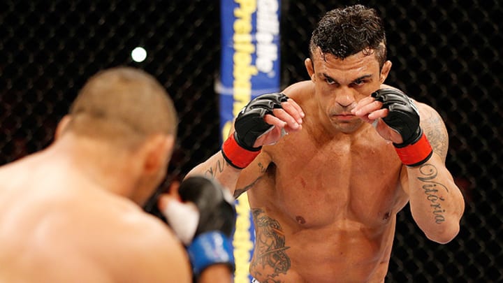 Vitor Belfort wrecks Dan Henderson in a battle of TRT-driven fighters