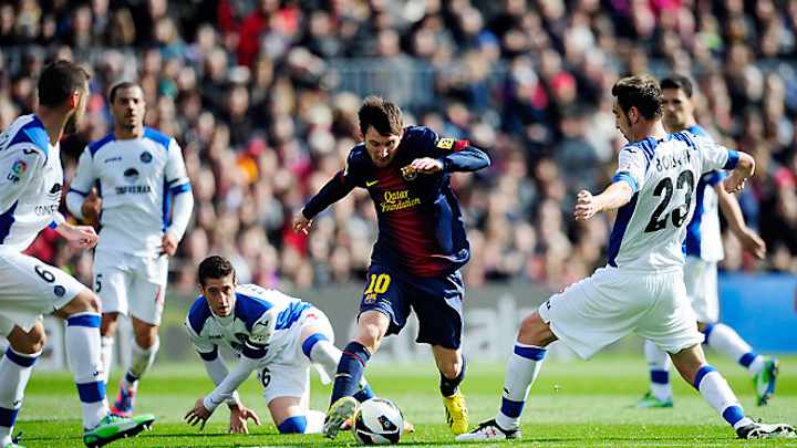 Messi and Iniesta anchor Barcelona's dominating 6-1 win over Getafe