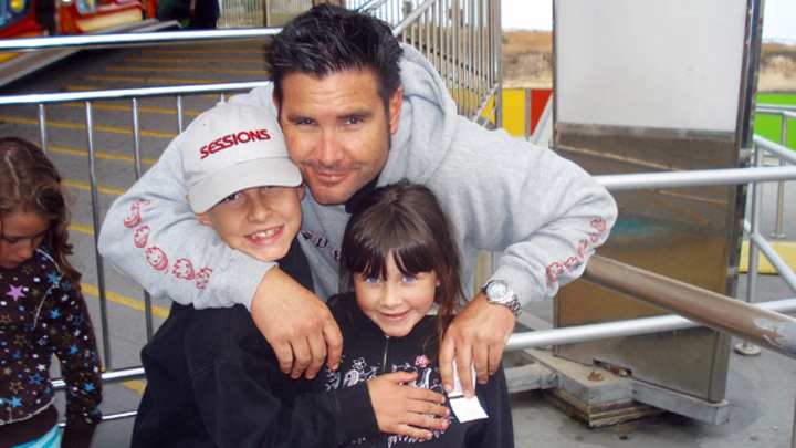 Two years later, Giants fan beaten at Dodger Stadium returns home