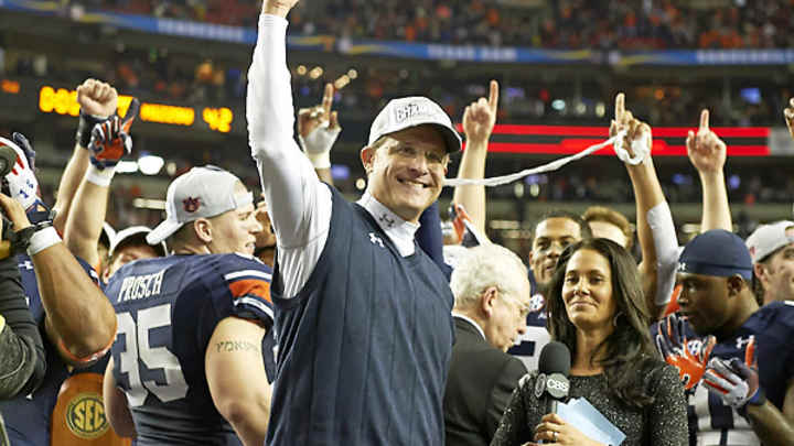Auburn head coach Gus Malzahn to be named Home Depot Coach of the Year