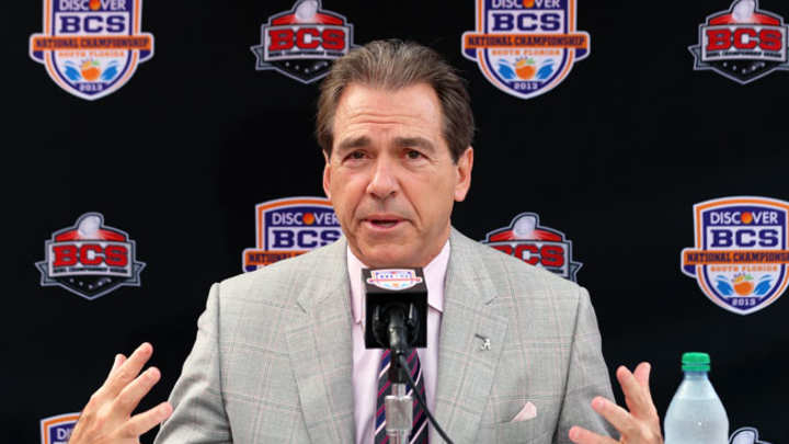 Alabama's Nick Saban continues push for nine-game SEC schedule Alabama's Nick Saban continues push for nine-game SEC schedule