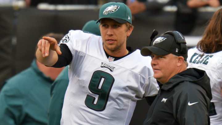 Chip Kelly: 'Nick Foles is my starting QB for the next 1,000 years'