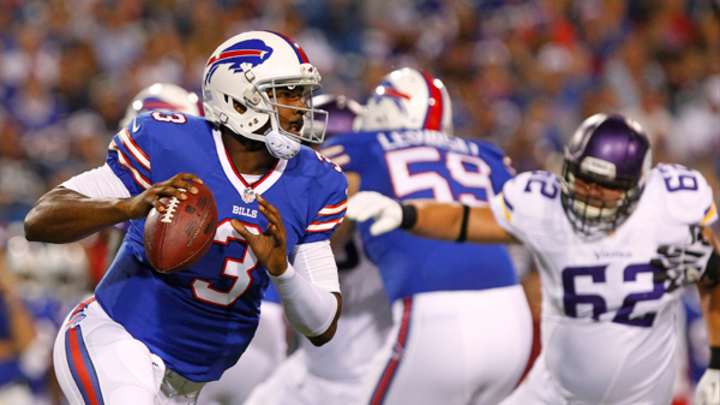 Bills announce that QB EJ Manuel will miss the rest of the preseason
