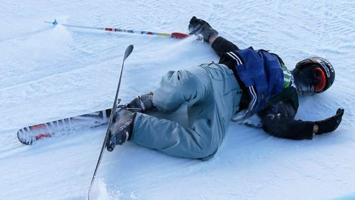 Halfpipe skier Simon d'Artois suffers concussion Halfpipe skier Simon d'Artois suffers concussion
