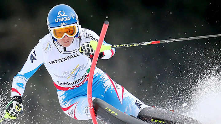 Marlies Schild sitting out remainder of the season to rest hurt knee