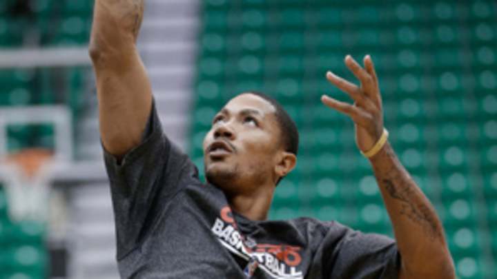 Recovering Derrick Rose says he still can't dunk