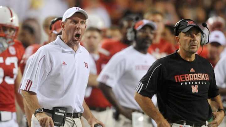 [points from a safe distance] He mad