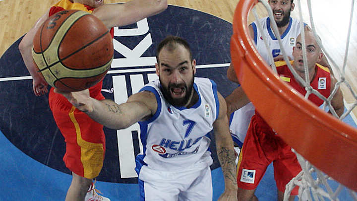 Greece stuns Spain 79-75 at Euro championship