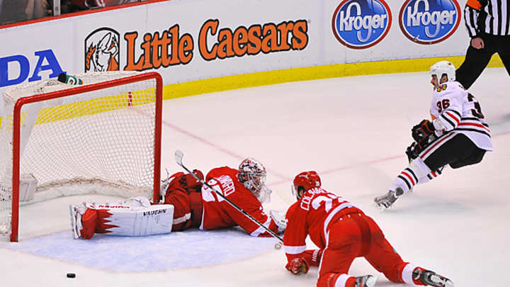 NHL playoffs: Discipline the difference as Red Wings blank Blackhawks, 2-0 NHL playoffs: Discipline the difference as Red Wings blank Blackhawks, 2-0