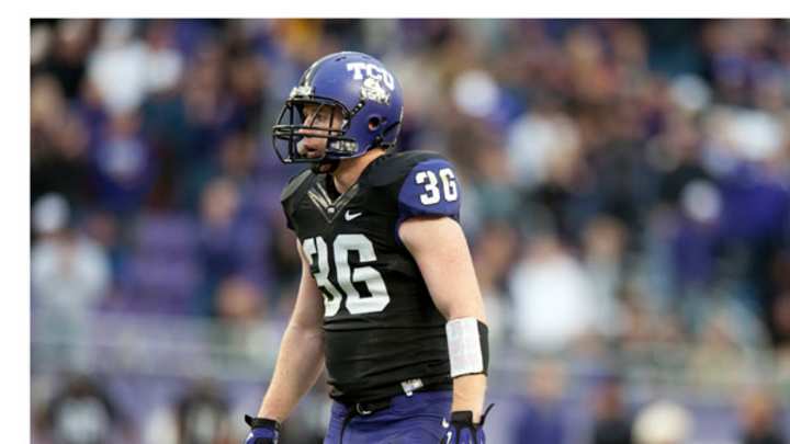 TCU's starting linebacker Joel Hasley leaves program