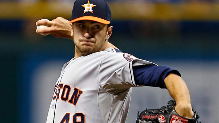 Jarred Cosart's remarkable debut halts Rays' streak