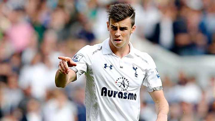 Spurs forward Gareth Bale applies to trademark goal celebration