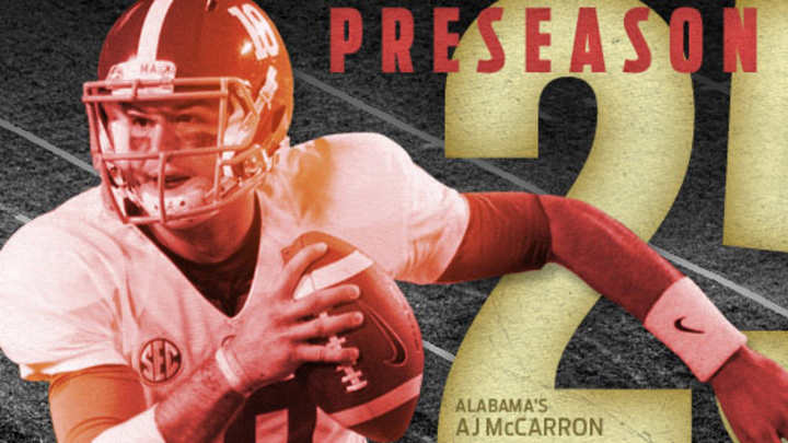 Alabama headlines SI's preseason college football Top 25