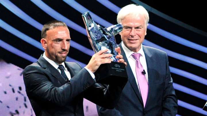 Franck Ribery wins UEFA Best Player in Europe award