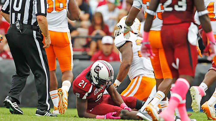 Lattimore ahead of schedule, vows to play in 2013