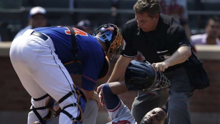 Report: Braves' Jason Heyward takes live BP, could return next week