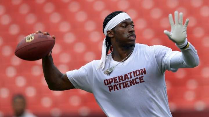 RGIII to start Monday night contest against Eagles