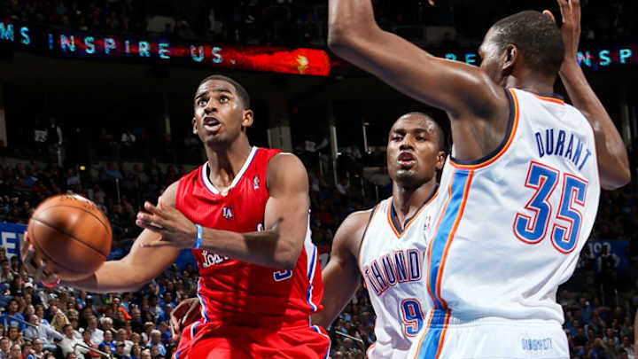 Handing out awards at NBA's midway point