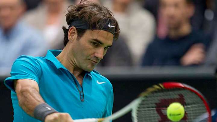 Roger Federer wins in Rotterdam first round Roger Federer wins in Rotterdam first round