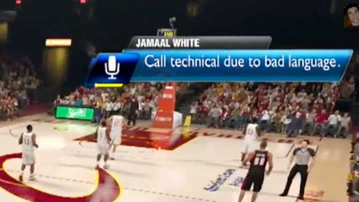 NBA 2K14 for Xbox One Calls Technical Fouls when the User Swears IRL NBA 2K14 for Xbox One Calls Technical Fouls when the User Swears IRL