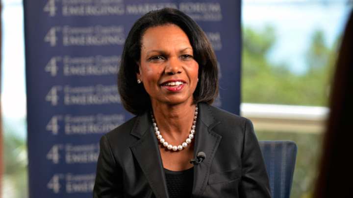 Condoleezza Rice discusses her role on the selection committee
